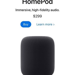 Apple home pod Bluetooth speaker